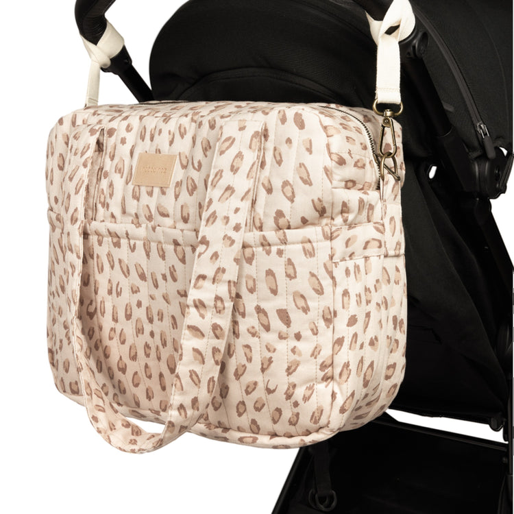 HYDE PARK. Αδιάβροχη τσάντα καροτσιού Leonie Latte