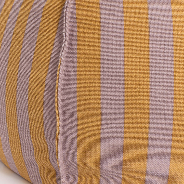VIBES. Παιδικό πουφ Lilac Yellow stripes