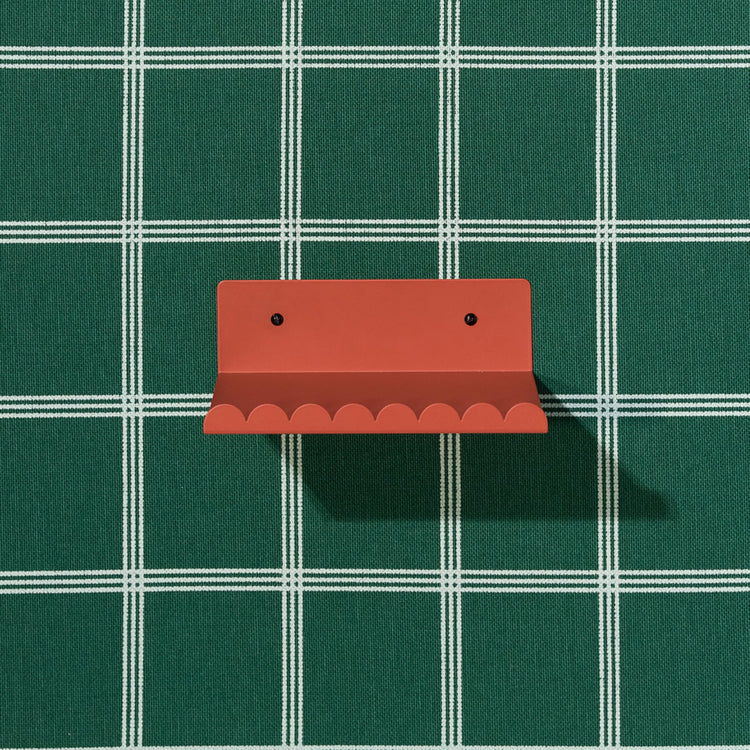 VIBES. Ράφι τοίχου μικρό Burnt Red 20x16x6 εκ.