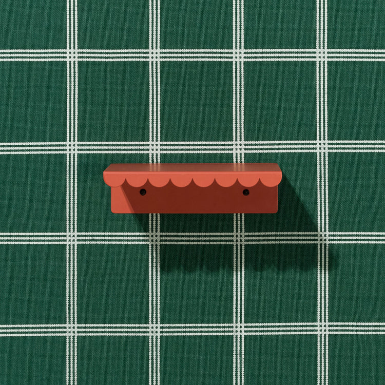 VIBES. Ράφι τοίχου μικρό Burnt Red 20x16x6 εκ.