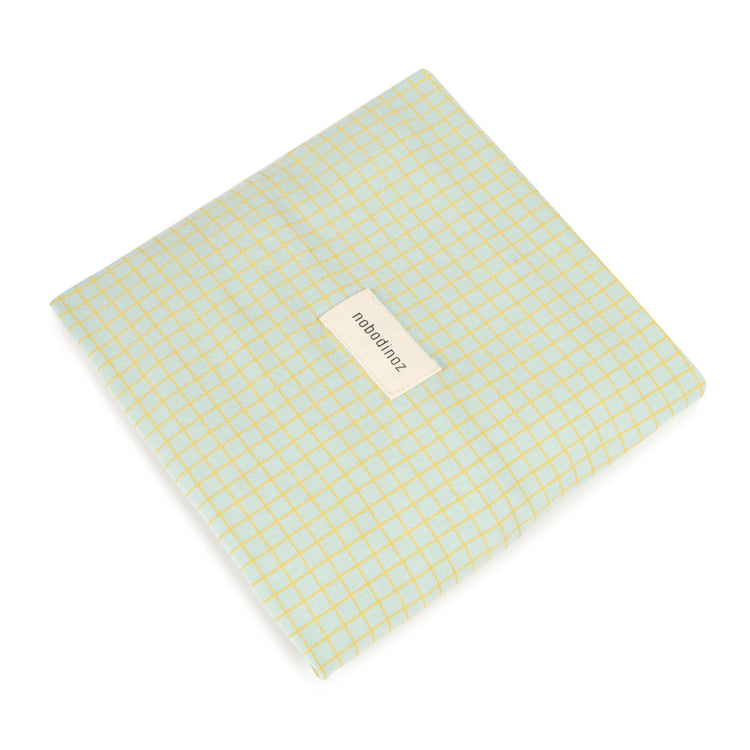 STORIES. Κάλυμμα αλλαξιέρας Limited Edition Green Lemon Grid 50x70