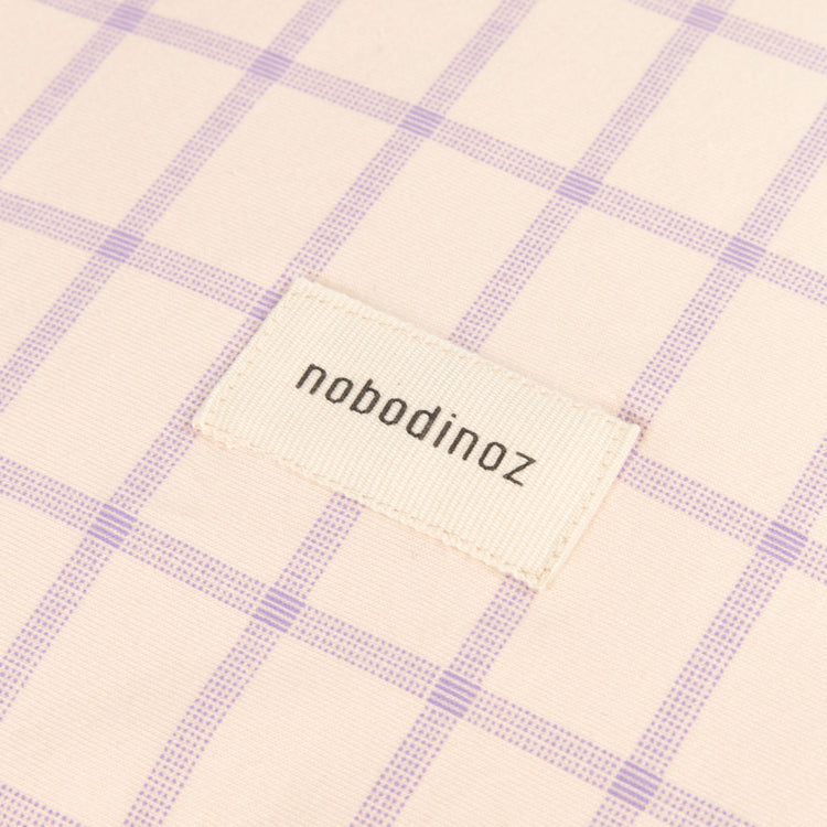 STORIES. Κάλυμμα αλλαξιέρας Limited Edition Powder Mauve Grid 50x70