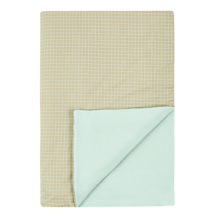 STORIES. Βρεφικό κουβερτάκι Limited Edition Green Grid 70x100