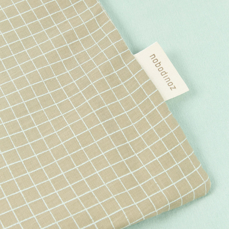 STORIES. Βρεφικό κουβερτάκι Limited Edition Green Grid 70x100