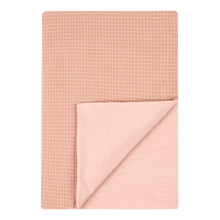 STORIES. Βρεφικό κουβερτάκι Limited Edition Blush Lemon Grid 70x100