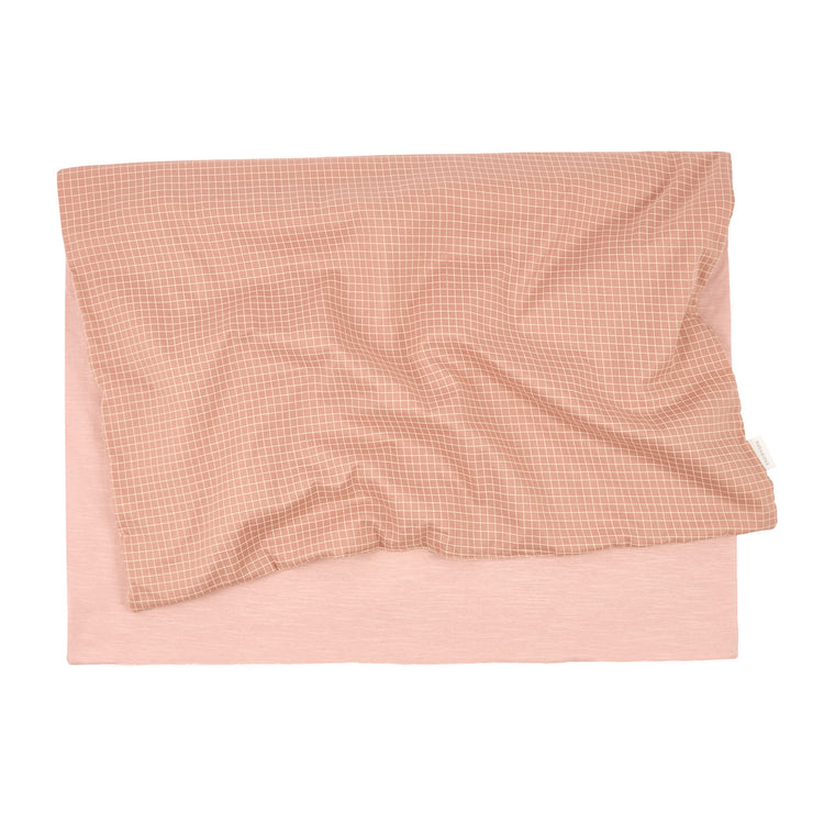 STORIES. Βρεφικό κουβερτάκι Limited Edition Blush Lemon Grid 70x100