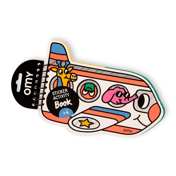 OMY. Βιβλίο δραστηριοτήτων με αυτοκόλλητα Vroom