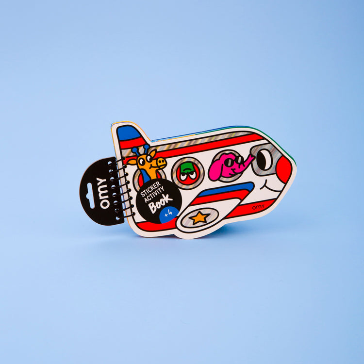 OMY. Βιβλίο δραστηριοτήτων με αυτοκόλλητα Vroom