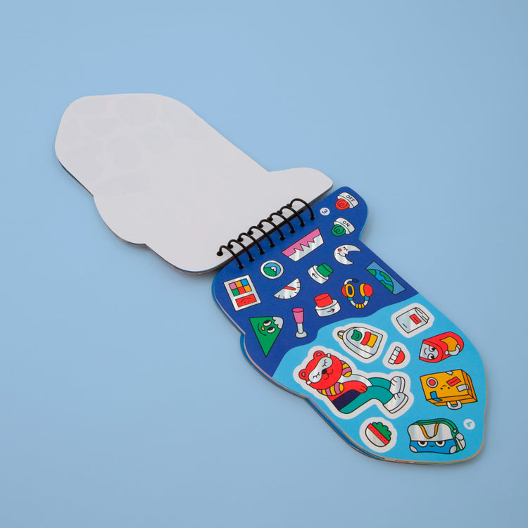 OMY. Βιβλίο δραστηριοτήτων με αυτοκόλλητα Vroom