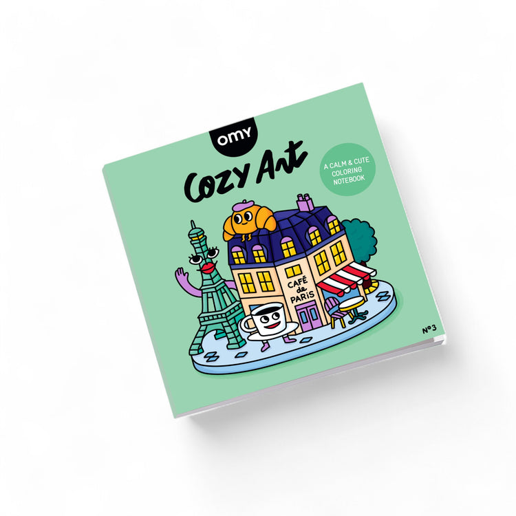 OMY. Βιβλίο ζωγραφικής Cozy Art Paris