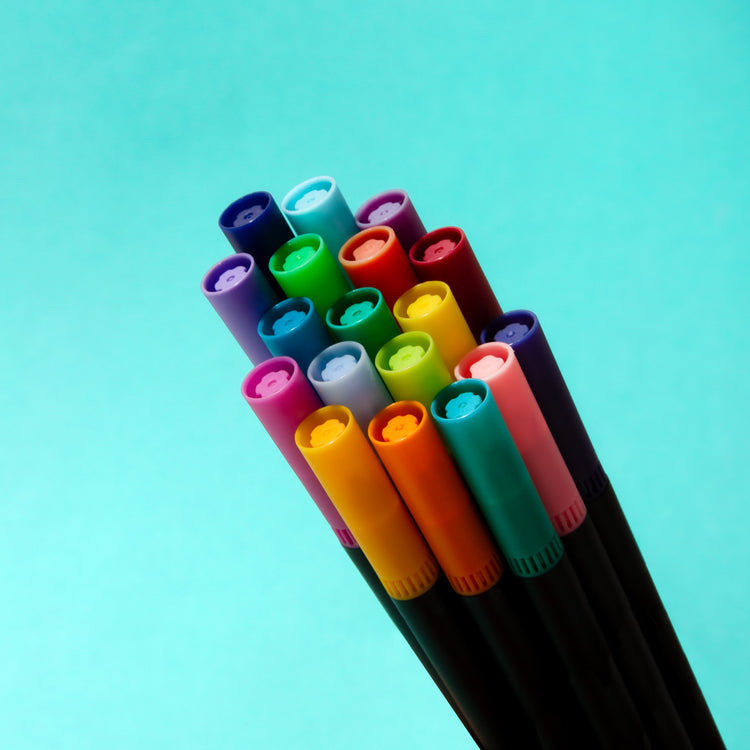 OMY. Σετ 100 μαρκαδόρων με διπλή όψη