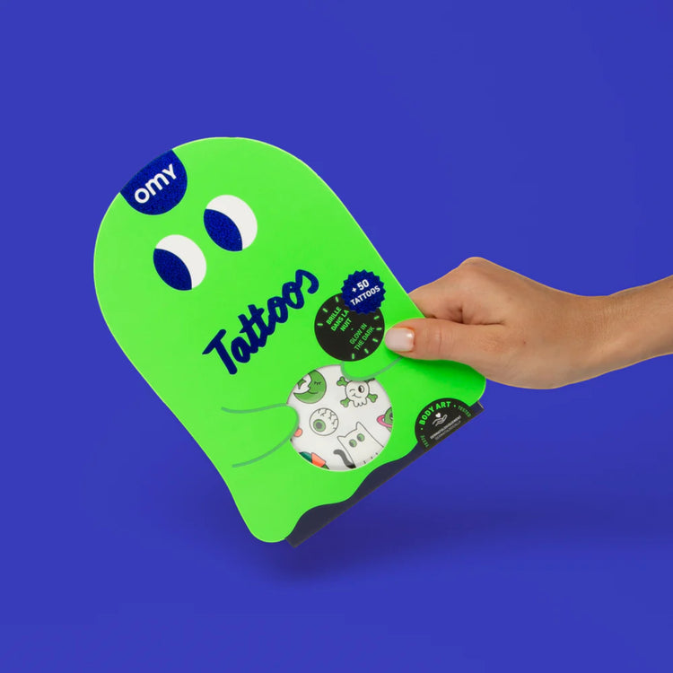 OMY. Αυτοκόλλητα tattoos Φαντασματάκια BOO