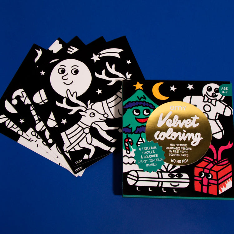 OMY. Σετ ζωγραφικής με βελούδινο πλαίσιο Ho Ho Ho