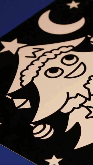 OMY. Σετ ζωγραφικής με βελούδινο πλαίσιο Ho Ho Ho