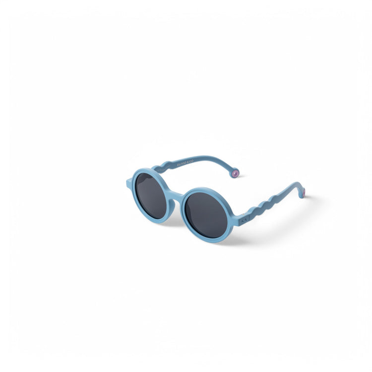 OLIVIO & CO. Βρεφικά γυαλιά ηλίου στρογγυλά Classic Olivio - Reef Blue 0-18 μηνών