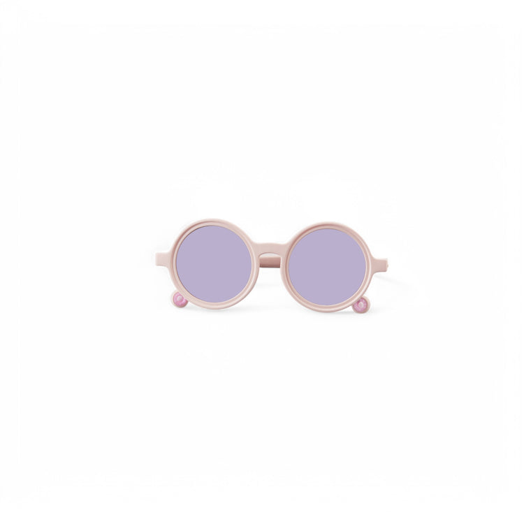 OLIVIO & CO. Βρεφικά γυαλιά ηλίου στρογγυλά Classic Olivio - Coral Blush 0-18 μηνών