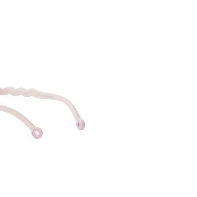 OLIVIO & CO. Βρεφικά γυαλιά ηλίου στρογγυλά Classic Olivio - Coral Blush 0-18 μηνών