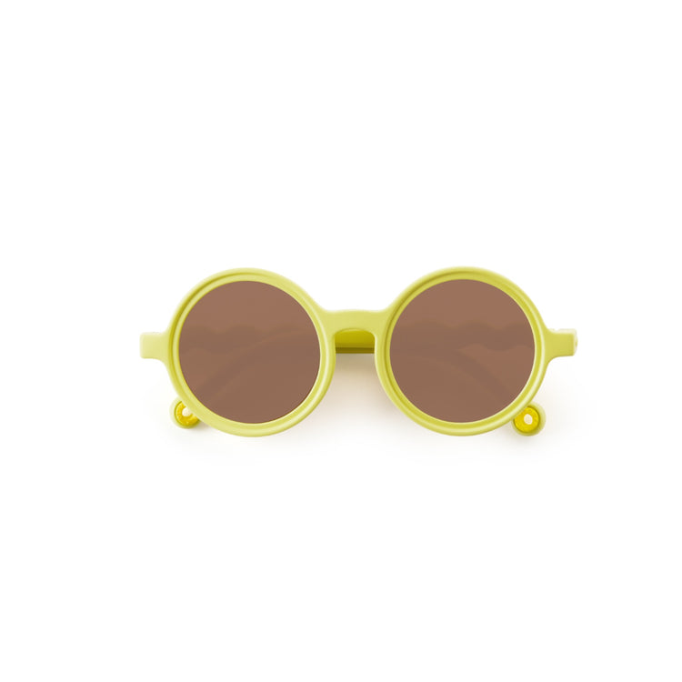 OLIVIO & CO. Toddler round sunglasses Citrus Garden-Lime Green 18-36m