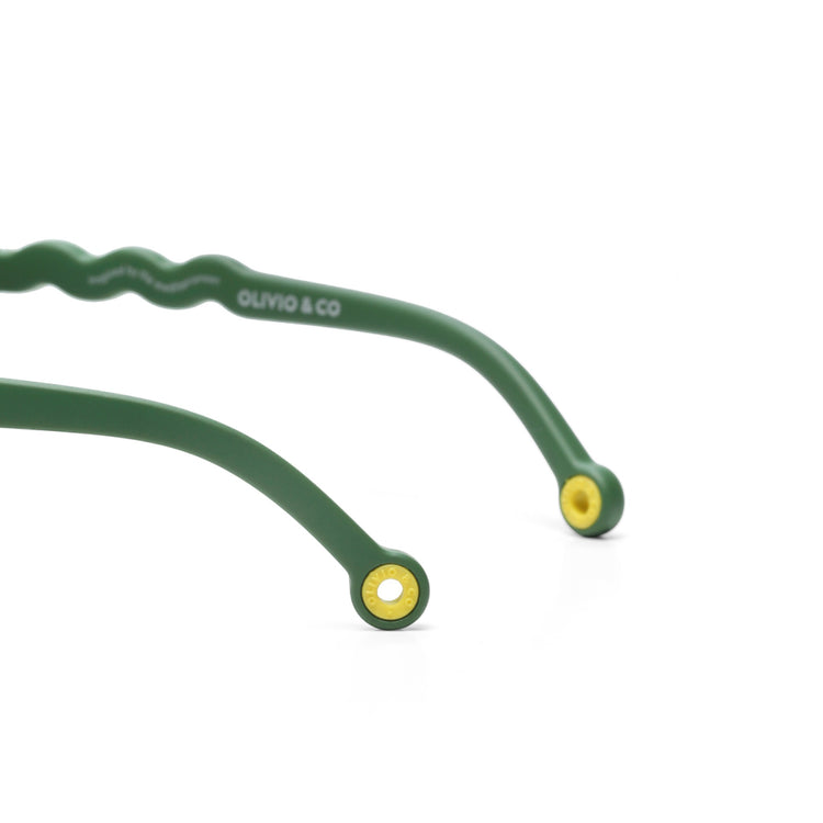 OLIVIO & CO. Παιδικά γυαλιά ηλίου οβάλ Classic Olivio-Cactus Green 18-36 μηνών