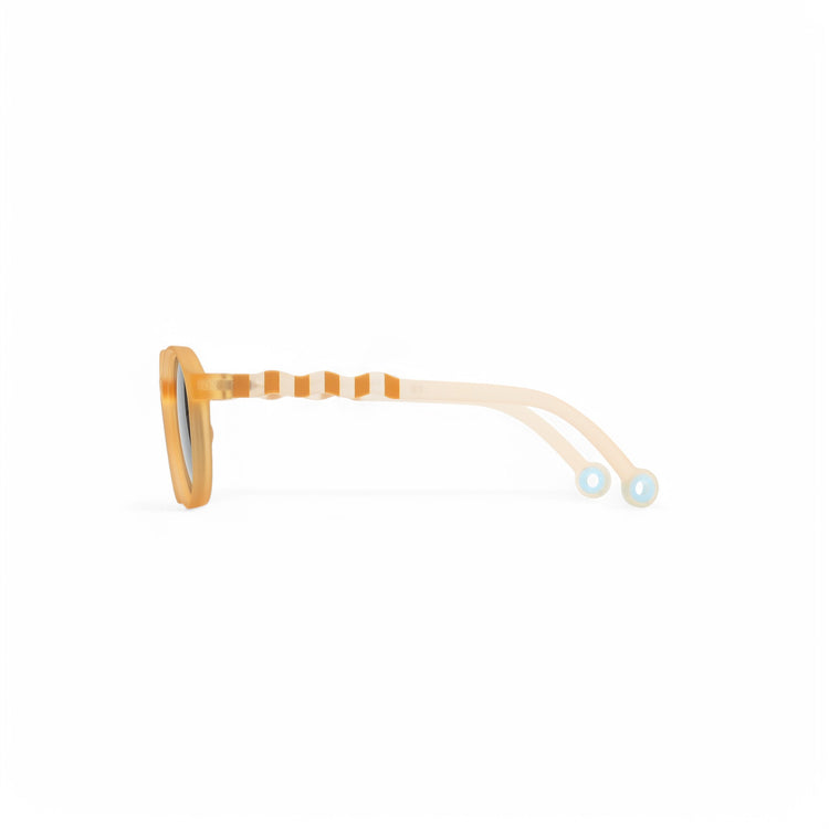 OLIVIO & CO. Παιδικά γυαλιά ηλίου οβάλ Seaside Stripes - Vacation Yellow 3-5 ετών