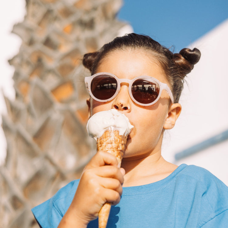 OLIVIO & CO. Παιδικά γυαλιά ηλίου οβάλ Gelato Summer - Vanilla Brownie 5-12 ετών