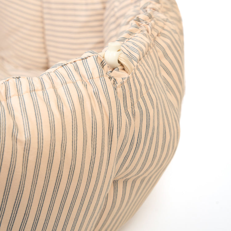 PLAY&GO. Στρώμα παιχνιδιού μαλακό - βρεφική φωλιά - τσάντα 3 σε 1. Bloom Stripes Blue