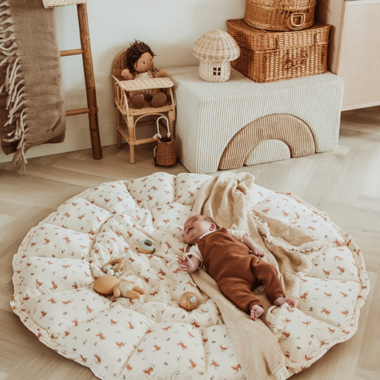 PLAY&GO. Στρώμα παιχνιδιού μαλακό - βρεφική φωλιά - τσάντα 3 σε 1. Bloom Rabbit