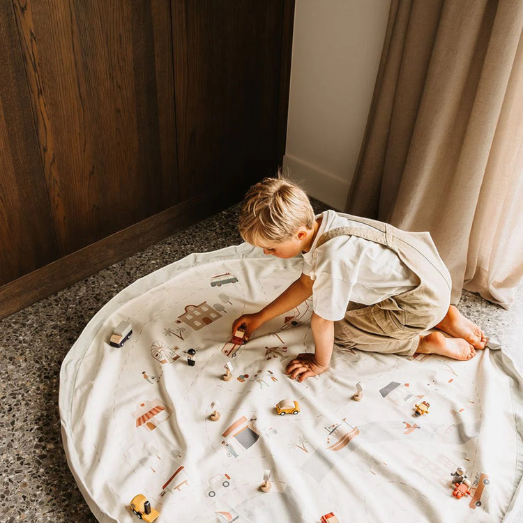 PLAY&GO. Χαλάκι παιχνιδιού - τσάντα 2 σε 1. Citymap