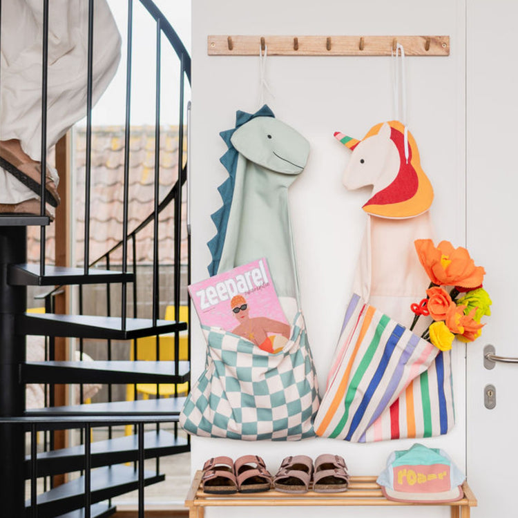 PLAY&GO. Τoto θήκη τοίχου - τσάντα μεταφοράς. Dino