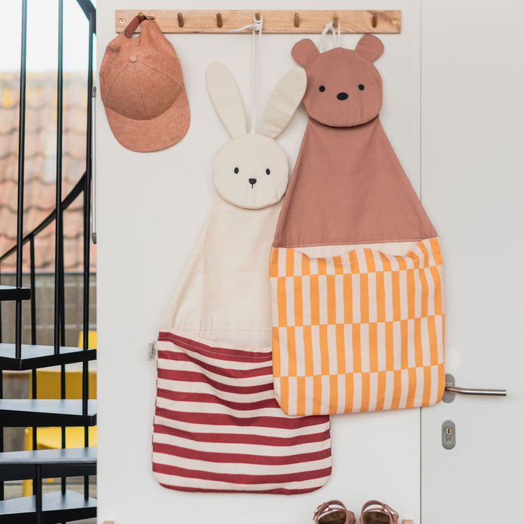 PLAY&GO. Τoto θήκη τοίχου - τσάντα μεταφοράς. Bunny