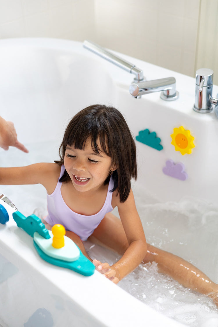 Quut. Παιχνίδι μπάνιου Puzzle Friends - Ζούγκλα