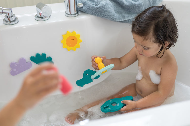 Quut. Παιχνίδι μπάνιου Puzzle Friends - Ζούγκλα