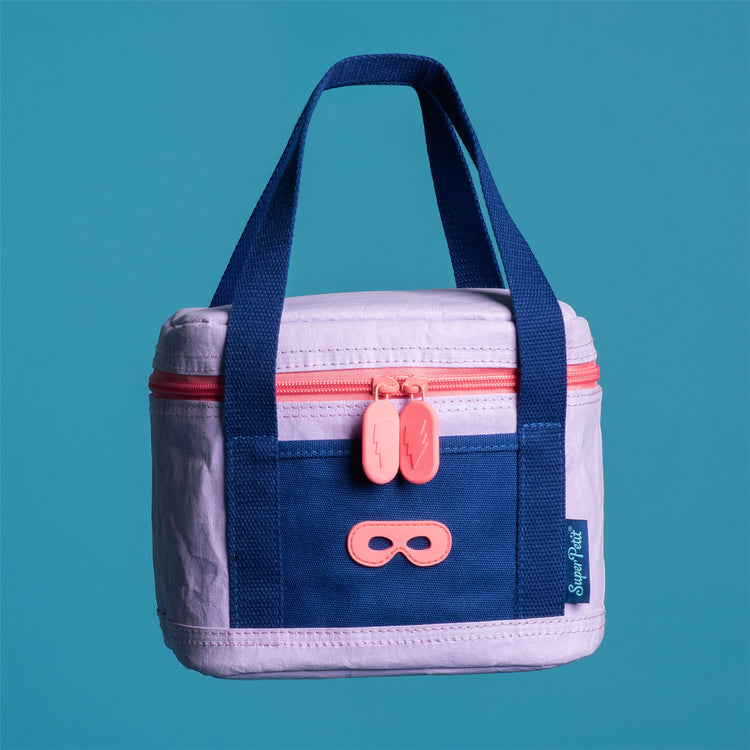 SUPER PETIT. Ισοθερμικό τσαντάκι μεταφοράς φαγητού - λιλά