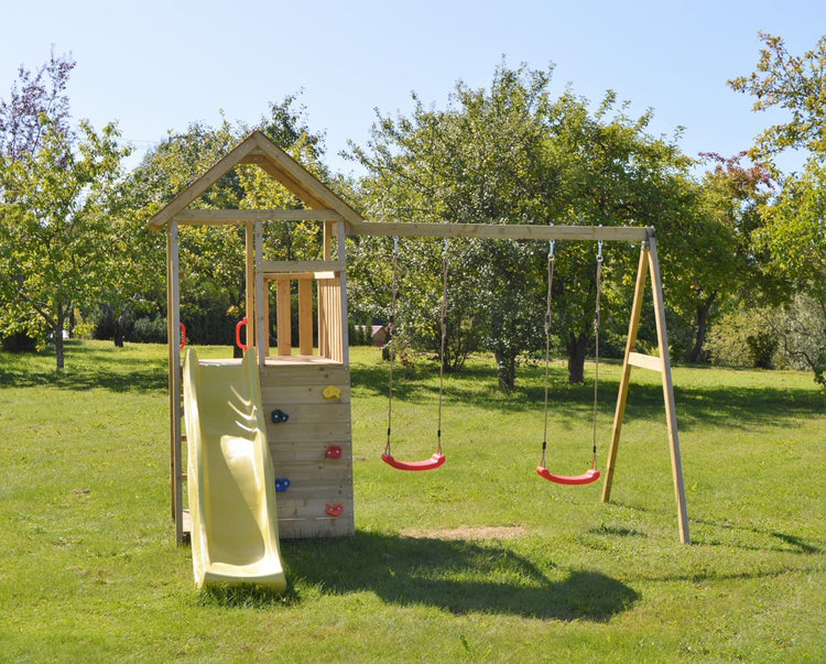 Wendi Toys. Σετ διπλής κούνιας για σπιτάκι/πύργο εξωτερικού χώρου