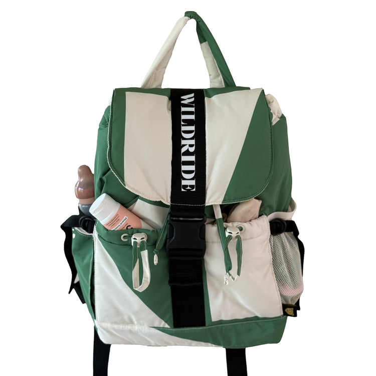 WILDRIDE. Οικολογικό σακίδιο πλάτης ενηλίκων Green Graphic