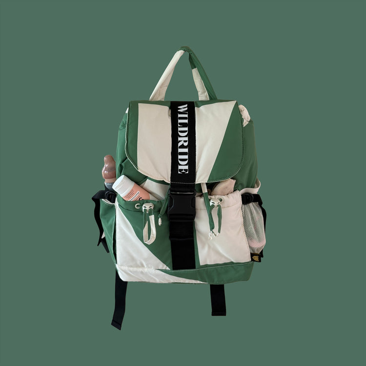 WILDRIDE. Οικολογικό σακίδιο πλάτης ενηλίκων Green Graphic
