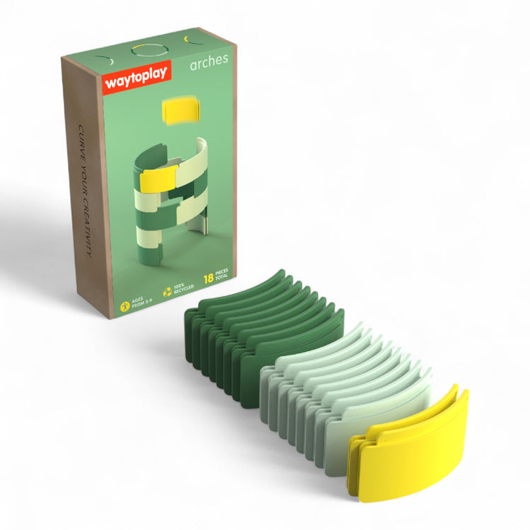 Waytoplay. Σετ πίστας αγώνων και δημιουργικών κατασκευών - Arches Starter