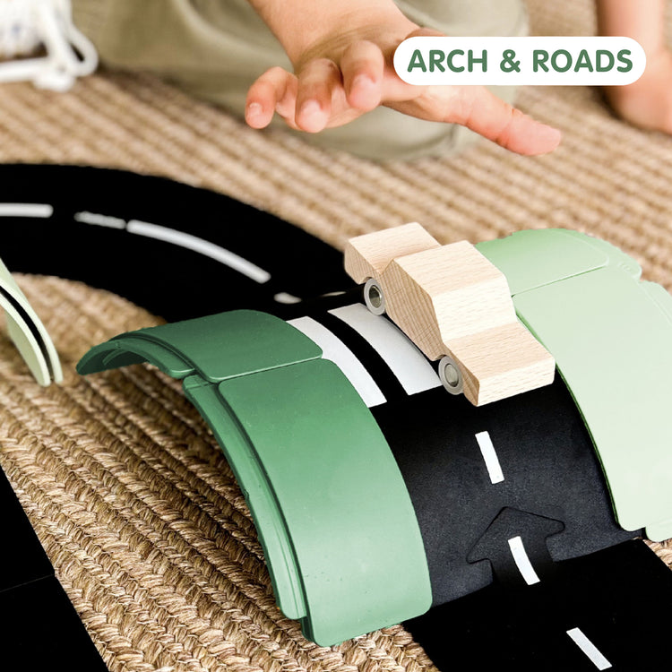 Waytoplay. Σετ πίστας αγώνων και δημιουργικών κατασκευών - Arches Creator