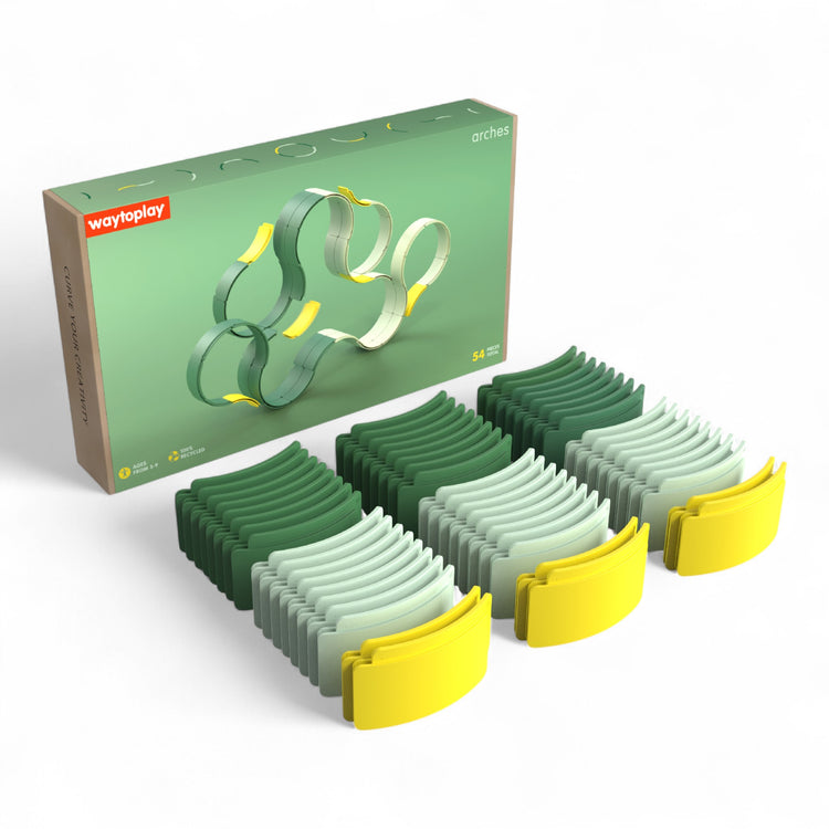 Waytoplay. Σετ πίστας αγώνων και δημιουργικών κατασκευών - Arches Builder