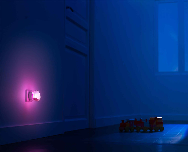 RG02-P-PBOPS. Αυτόματο φως νύχτας (ροζ)