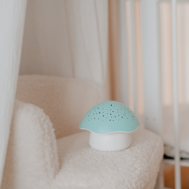 SP02M-B. Μουσικός προβολέας αστεριών Μανιτάρι (γαλάζιο)