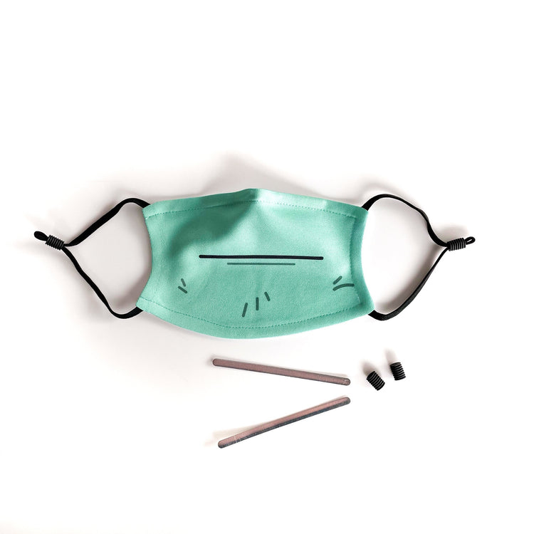 Cozykids. Μάσκα προστασίας παιδική (μέντα)