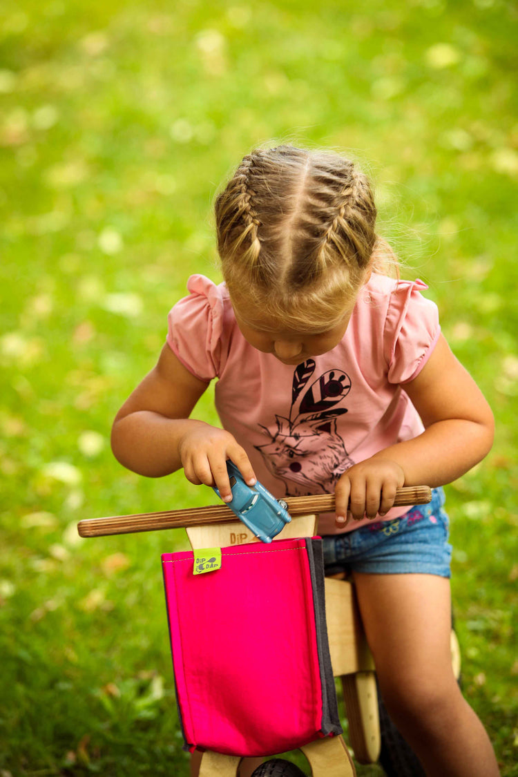 DIP-DAP. Τσαντάκι για ποδήλατο (πράσινο-γκρι)