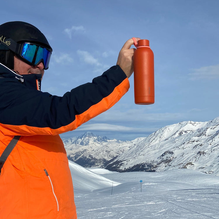 EKOBO. Ανοξείδωτο μπουκάλι - θερμός 500 ml (Brick)