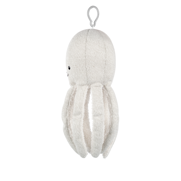 FLOW. Υφασμάτινο Χταπόδι Olly με ηχείο Bluetooth (απαλό γκρι)