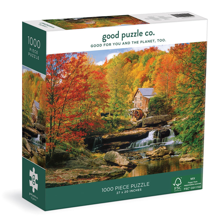 GOOD PUZZLE COMPANY. 1000 pieces puzzle- Autumn Landscape