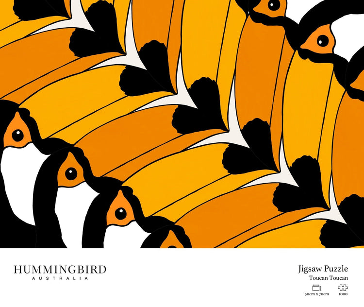 HUMMINGBIRD, Παζλ 1000 κομματιών Toucan Toucan