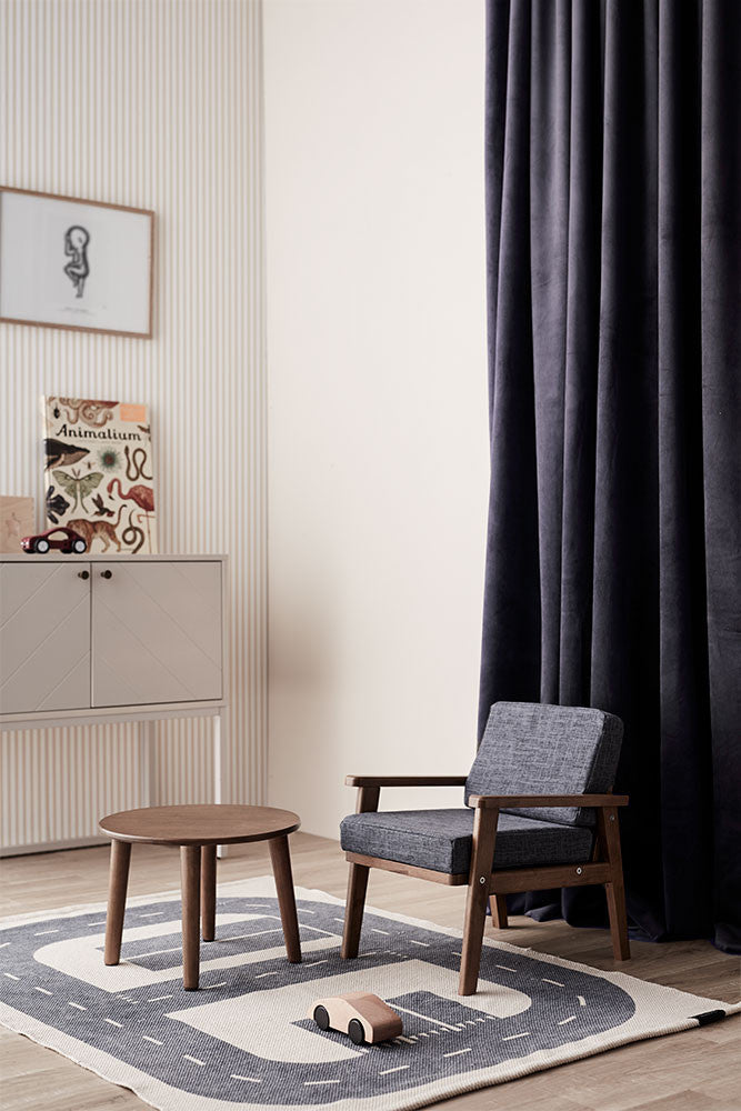 KIDS CONCEPT. Τραπεζάκι ξύλινο (καφέ)