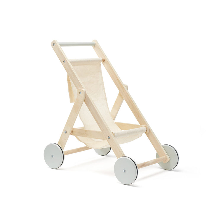 KIDS CONCEPT. Ξύλινο καρότσι για κούκλες