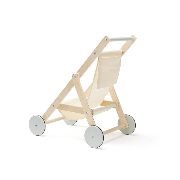 KIDS CONCEPT. Ξύλινο καρότσι για κούκλες